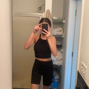 Fabletics black Biker Shorts